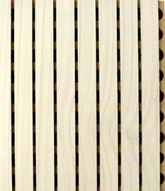 경량 훈장 나무로 되는 홈이 있는 청각 패널/소리 - 흡수하는 패널