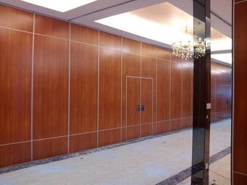 사무실 건강한 증거 칸막이벽, 접히는 청각적인 방 분배자를 미끄러지는 멜라민 표면