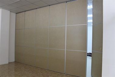 사무실 건강한 증거 칸막이벽, 접히는 청각적인 방 분배자를 미끄러지는 멜라민 표면
