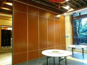 대중음식점 Dinning 방 접히는 칸막이벽/움직일 수 있는 미끄러지는 문 65mm