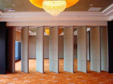 알루미늄 구조 다중목적 홀 및 회의실을 위한 움직일 수 있는 칸막이벽