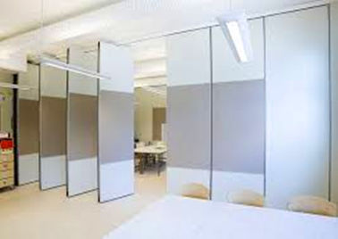 청각적인 움직일 수 있는 회의실 분할/접히기 사무실 칸막이벽