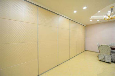 사무실/교실을 위한 접히는 방음 움직일 수 있는 칸막이벽을 미끄러지는 멜라민 표면