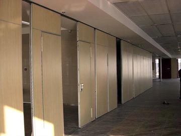 회의실을 위한 알루미늄 접을 수 있는 청각적인 이동할 수 있는 칸막이벽