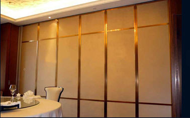 각종 색깔을 가진 연회 홀을 위한 작동 가능한 분할을 접히는 실내 미닫이 문 방음 호텔 칸막이벽