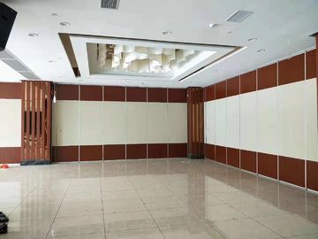 직물 끝 공간 절약 회의실을 위한 움직일 수 있는 청각적인 칸막이벽