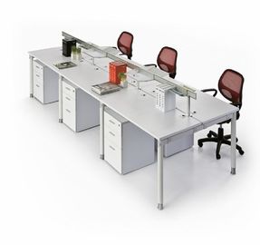 물 증거 서랍 2 - 6 사무실 책상 분배자를 가진 표준 사무실 테이블