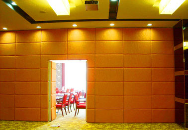 박층으로 이루어지는 완성되는 알루미늄 구조 대중음식점을 위한 접히는 칸막이벽