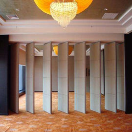 알루미늄 청각적인 사무실 호텔 방음 디자인 알루미늄 움직일 수 있는 칸막이벽