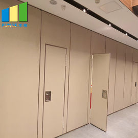 사무실 호텔 훈장을 위한 목제 접게된 문 움직일 수 있는 칸막이벽