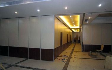 멜라민 끝 호텔 연회 홀을 위한 Foldable 건강한 증거 칸막이벽