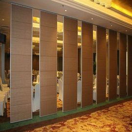 멜라민 끝 호텔 연회 홀을 위한 Foldable 건강한 증거 칸막이벽