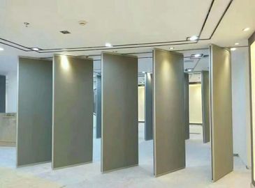 멜라민 회의실을 위한 지상 청각적인 작동 가능한 칸막이벽