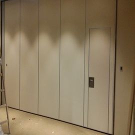 호텔 Dinning 방음 홀 움직일 수 있는 패널 통행 문을 가진 작동 가능한 벽 분할