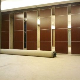 공장 호텔을 위한 직접적인 방음 나무로 되는 접히는 사무실 움직일 수 있는 칸막이벽