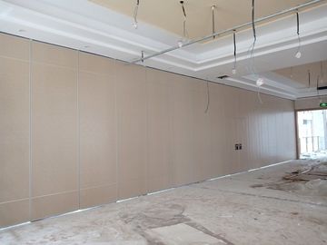 호텔 연회 홀 방 분배자 작동 가능한 움직일 수 있는 칸막이벽을 위한 방음 접히는 분할