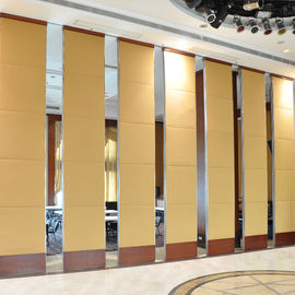 호텔을 위한 접히는 움직일 수 있는 벽을 미끄러지는 건강한 증거 방 분할 물자 알루미늄 구조