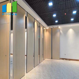 회의실을 위한 주문을 받아서 만들어진 크기 PVC Foldable 청각적인 칸막이벽