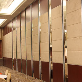 현대 방음은 안쪽 문 호텔을 위한 최고 지원한 미닫이 문 움직일 수 있는 분할을 깝니다