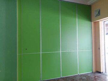 교실을 위한 청각적인 칸막이벽을 미끄러지는 움직일 수 있는 벽 궤도를 주문 설계하십시오