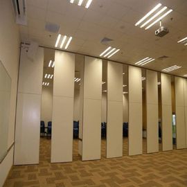 회의실 내화성 접히는 미끄러지는 움직일 수있는 Acoustic 칸막이 벽
