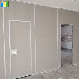 회의실을 위한 65 mm 칸막이벽 방음 작동 가능한 벽을 접히는 호텔