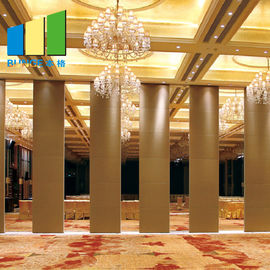 100mm 최고 높은 유형 기능 홀 청각적인 접히는 호텔 청각적인 이동할 수 있는 칸막이벽