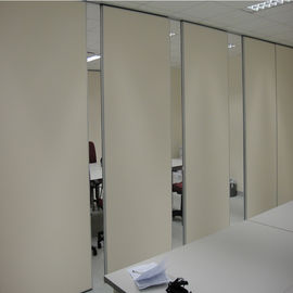 65 mm 연회 홀 사무실 방을 위한 알루미늄 나무로 되는 움직일 수 있는 칸막이벽