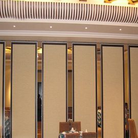 호텔을 위한 이동할 수 있는 벽 방 분배자 Foldable 움직일 수 있는 분할 미닫이 문
