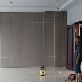 호텔 방음 폴딩 Foldable 벽 분할을 미끄러지는 움직일 수 있는 칸막이벽 무도실