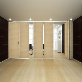 회의실을 위한 알루미늄 접히는 칸막이벽 청각적인 움직일 수 있는 분할 문