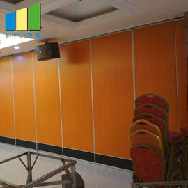 필리핀에 있는 호텔을 위한 방음 작동 가능한 미닫이 문 칸막이벽