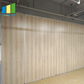 학교 교실 방음 미끄러지는 움직일 수있는 청각적인 직물 접히는 칸막이 벽