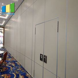 알루미늄 구조 대중음식점 움직일 수 있는 칸막이벽 청각적인 접을 수 있는 벽