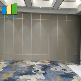 MDF 멜라민 호텔 연회 홀을 위한 작동 가능한 움직일 수 있는 건강한 증거 칸막이벽