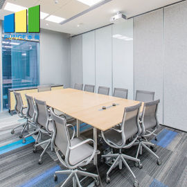 직물 청각적인 움직일 수 있는 벽 Davao 회의실을 위한 Foldable 미끄러지는 칸막이벽