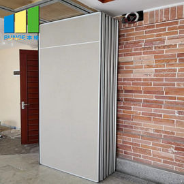 분해 가능한 작동 가능한 벽 체계 호텔을 위한 Foldable 움직일 수 있는 청각적인 칸막이벽