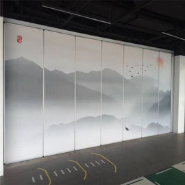 Ebunge 중류 대중음식점을 위한 움직일 수 있는 칸막이벽 작동 가능한 벽 조경 인쇄 표면