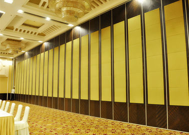 컨벤션 센터를 위한 갯솜 얇은 표지를 가진 직물에 있는 움직일 수 있는 분할 작동 가능한 벽