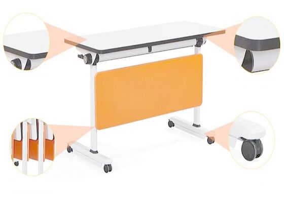 에번지 미끄러져 움직이는 사무실 책상 트레이닝 테이블 폴드형 회의실 테이블