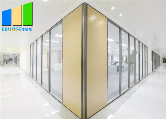 Eco 사무실 건물을 위한 친절한 분리가능한 모듈 유리제 칸막이벽