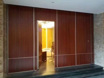 호텔 장식적인 나무로 되는 칸막이벽, 85mm 간격 작동 가능한 청각적인 방 분배자