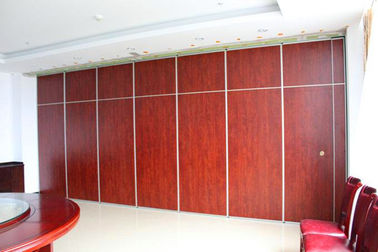 사무실/회의실을 위한 방음 작동 가능한 미끄러지는 칸막이벽