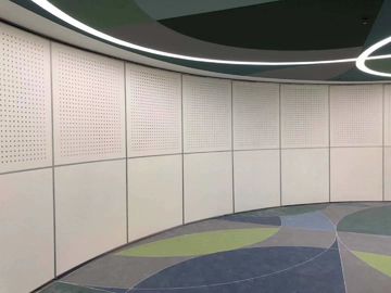 청각 패널 작동 가능한 벽 방 분배자 스크린을 접히는 현대 접히는 방 분배자 미닫이 문