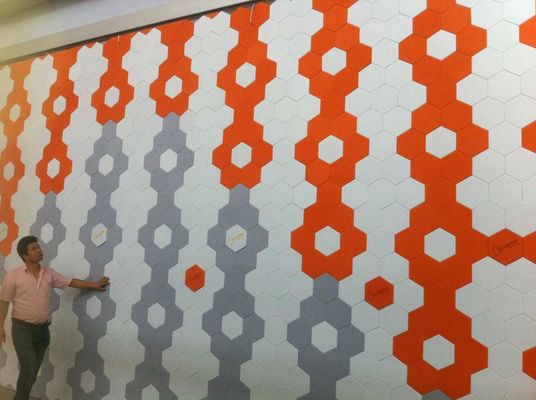 환경 친화적 인 폴리스터 섬유 음향 패널