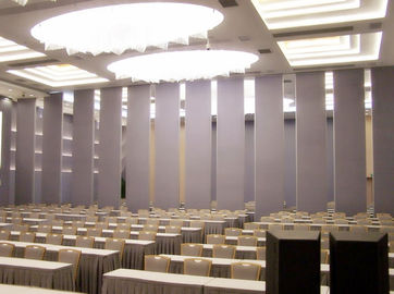 컨벤션 센터를 위한 직물 MDF 단단한 덮개를 가진 움직일 수 있는 방 분배자 작동 가능한 벽