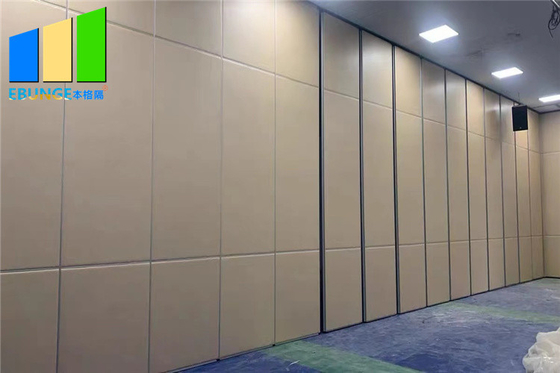 직물 표면 4.6M 고도를 가진 EBUNGE 움직일 수 있는 청각적인 벽 분할 체계