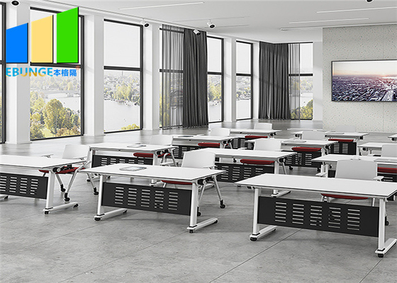 1600mm 저장 층을 가진 이동할 수 있는 Foldable 사무실 책상 학교 훈련실 테이블