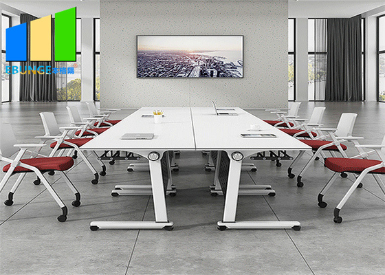 1600mm 저장 층을 가진 이동할 수 있는 Foldable 사무실 책상 학교 훈련실 테이블